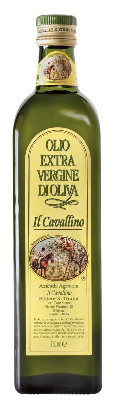 Il Cavallino - Tradizionale - Il Cavallino Tradizionale 6 bottiglie da 1  litro - Olio Extra Vergine di Oliva a Bibbona